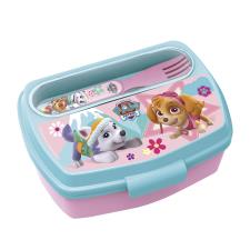 Paw Patrol Skye Sandwich Box With Cutlery Set